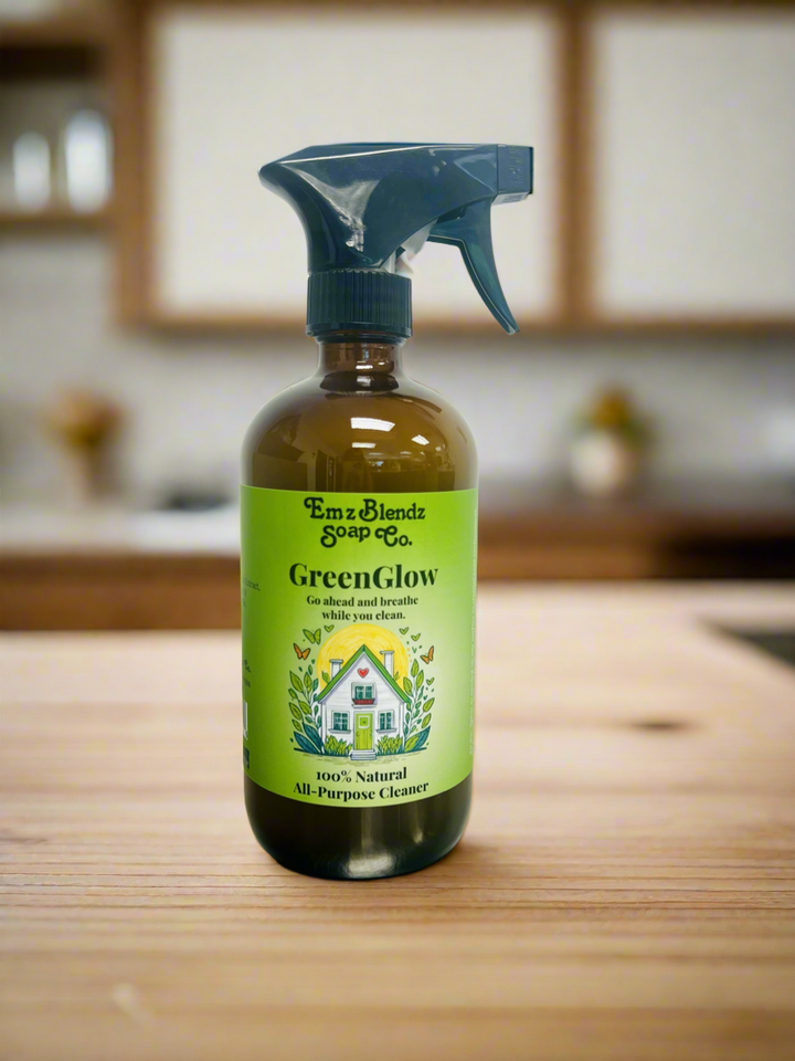 Green Glow | 100% Natural All Purpose Home Cleaner Em'z Blendz Soap Co.