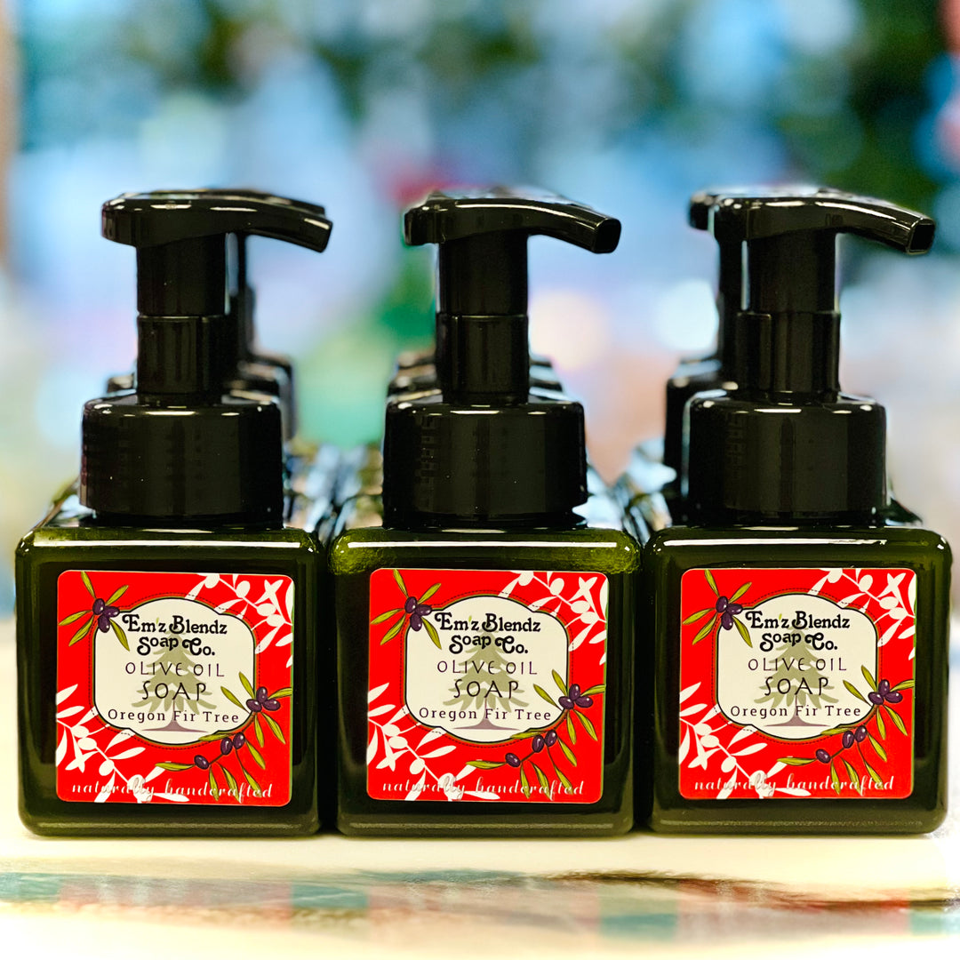 Oregon Fir Tree Foaming Liquid Soap Em'z Blendz Soap Co.