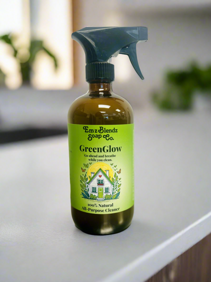 Green Glow | 100% Natural All Purpose Home Cleaner Em'z Blendz Soap Co.