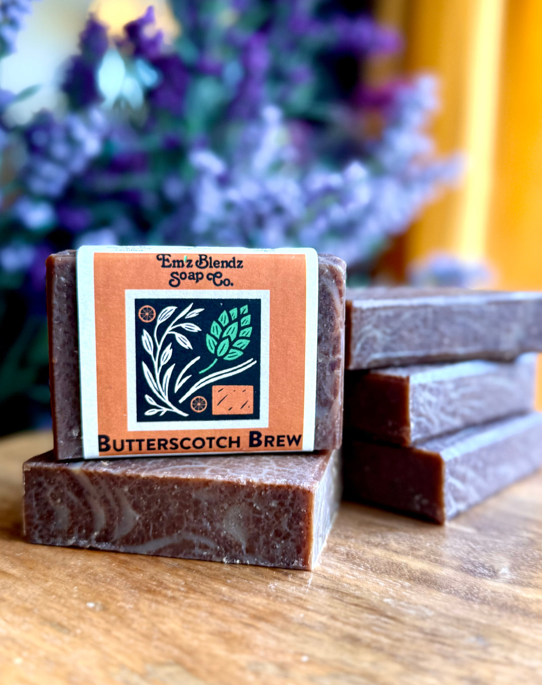 Butterscotch Brew Soap Bar (formerly Oatmeal Stout Beer Soap) Em'z Blendz Soap Co.