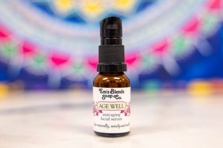 Age Well Serum | Natural Retinol Alternative Em'z Blendz Soap Co.