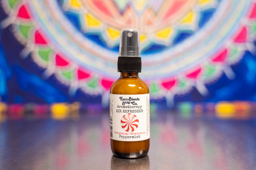 Peppermint | Aromatherapy Air Refresher Em'z Blendz Soap Co.
