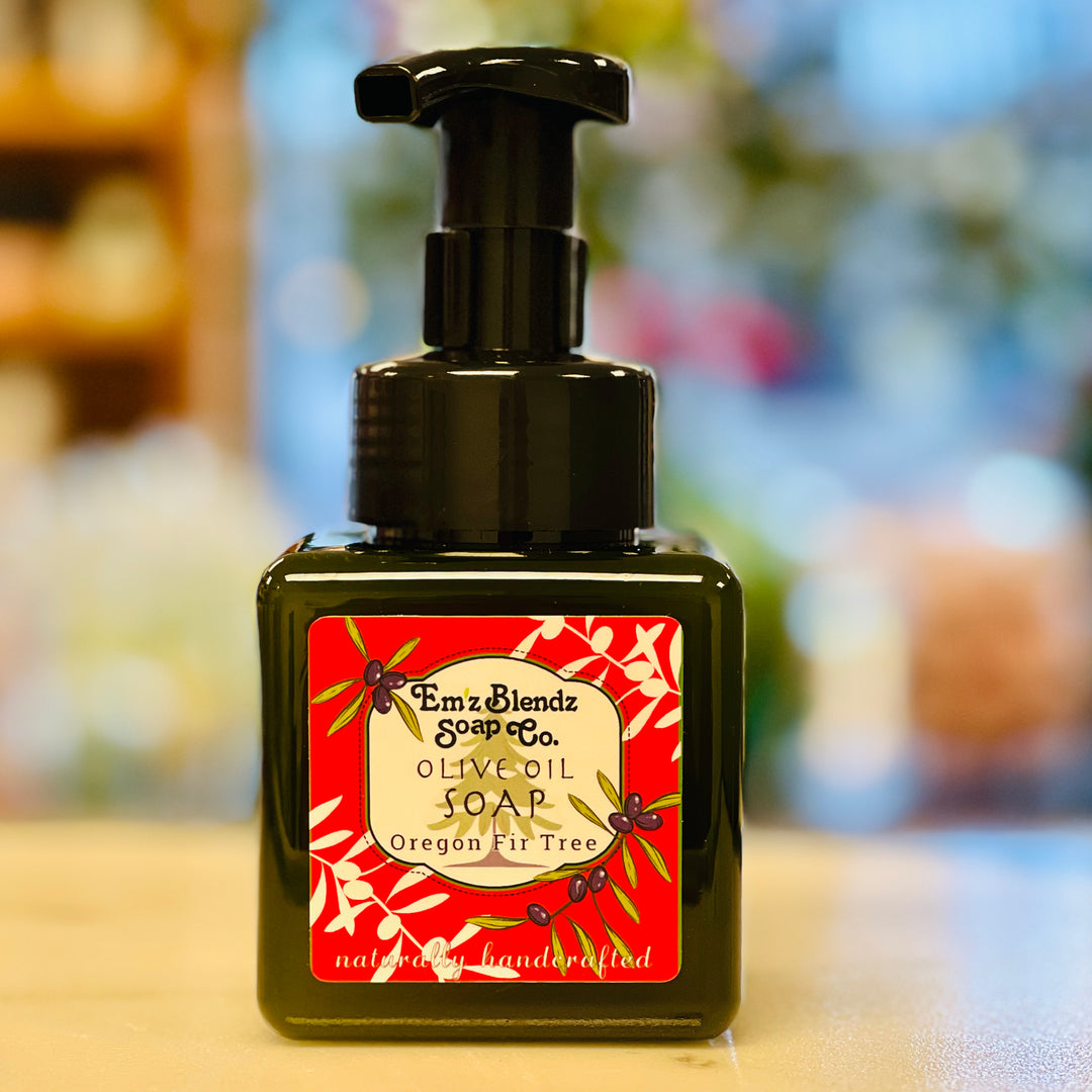 Oregon Fir Tree Foaming Liquid Soap Em'z Blendz Soap Co.