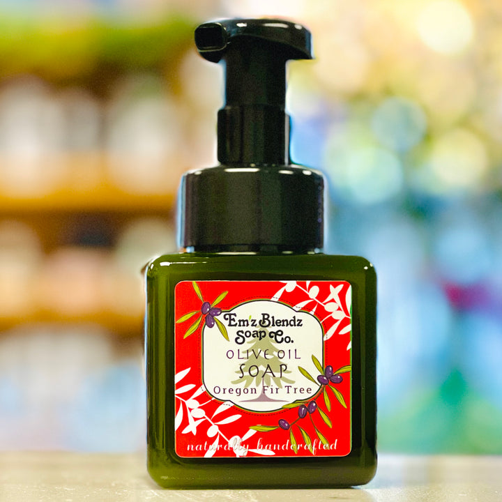 Oregon Fir Tree Foaming Liquid Soap Em'z Blendz Soap Co.