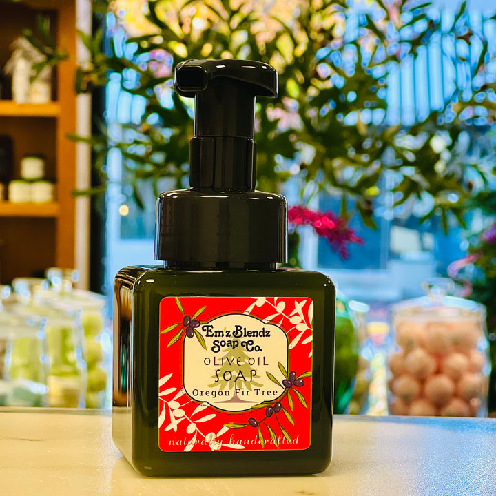 Oregon Fir Tree Foaming Liquid Soap Em'z Blendz Soap Co.