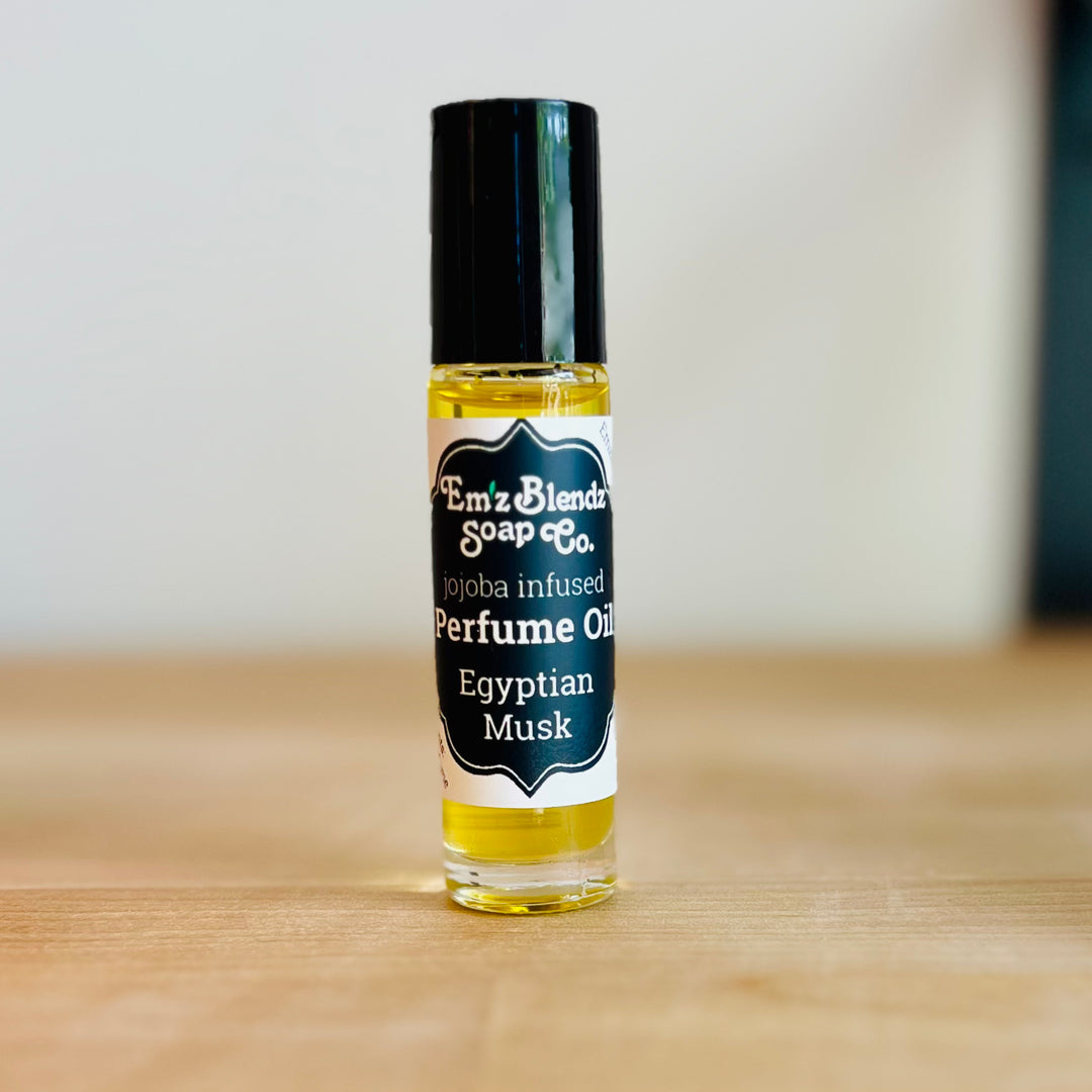 Jojoba Perfume Oil | Egyptian Musk Em'z Blendz Soap Co.