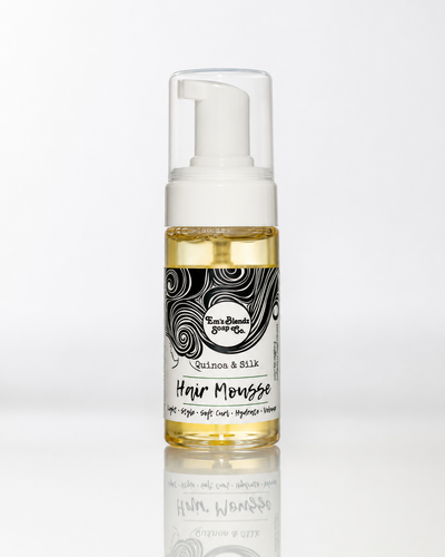 Quinoa & Silk Natural Hair Mousse