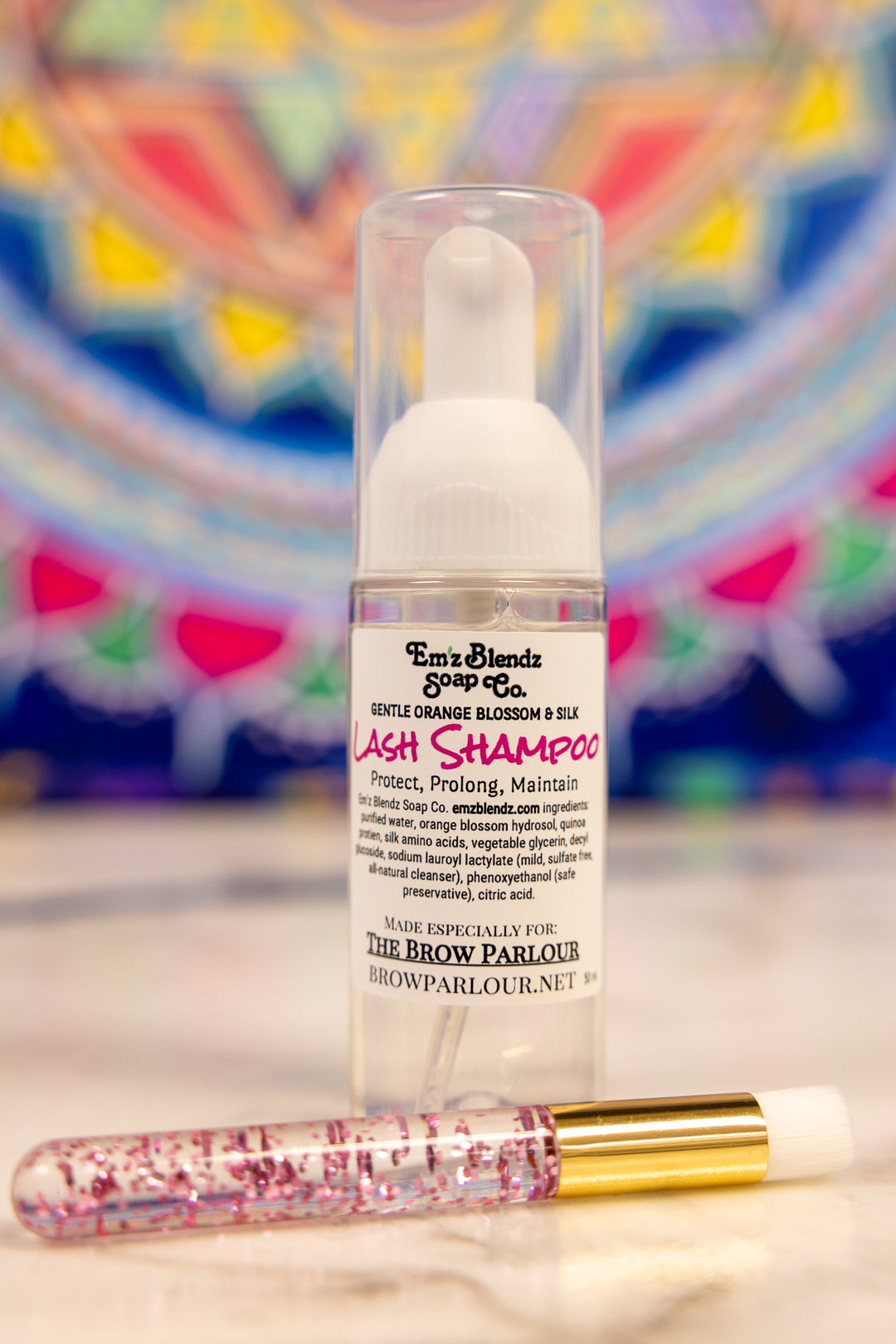All-Natural Lash Shampoo Em'z Blendz Soap Co.
