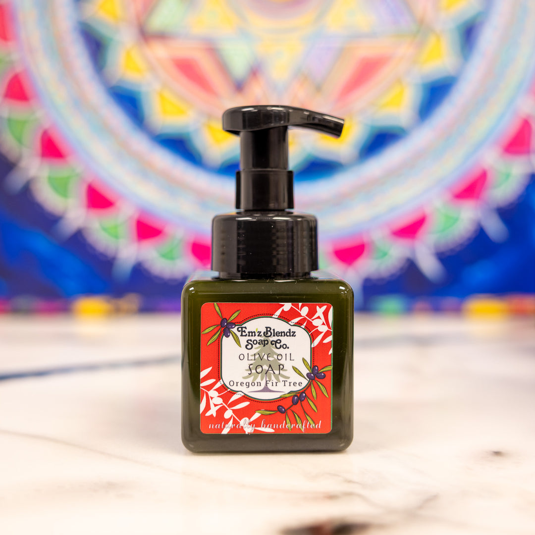 Oregon Fir Tree Foaming Liquid Soap Em'z Blendz Soap Co.