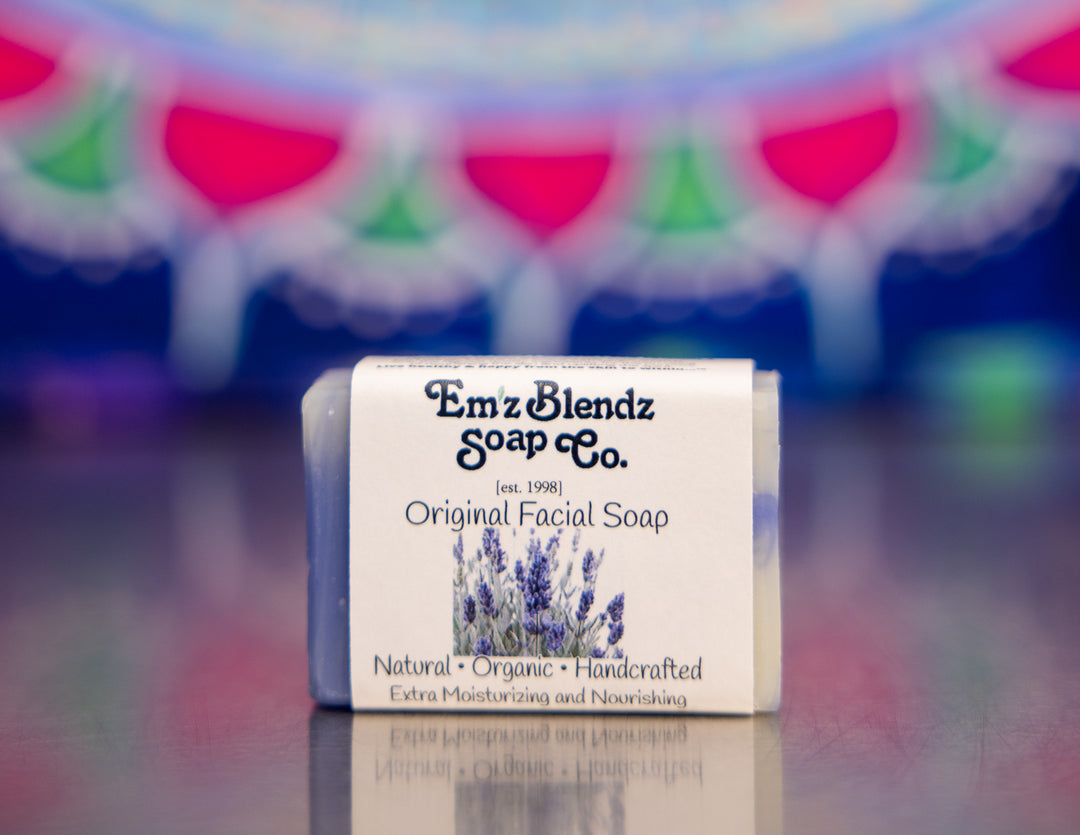 Original Organic Facial Soap Em'z Blendz Soap Co.