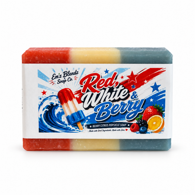 Red, White & Berry | Soap Bar
