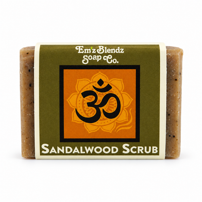 Sandalwood Scrub Soap Bar