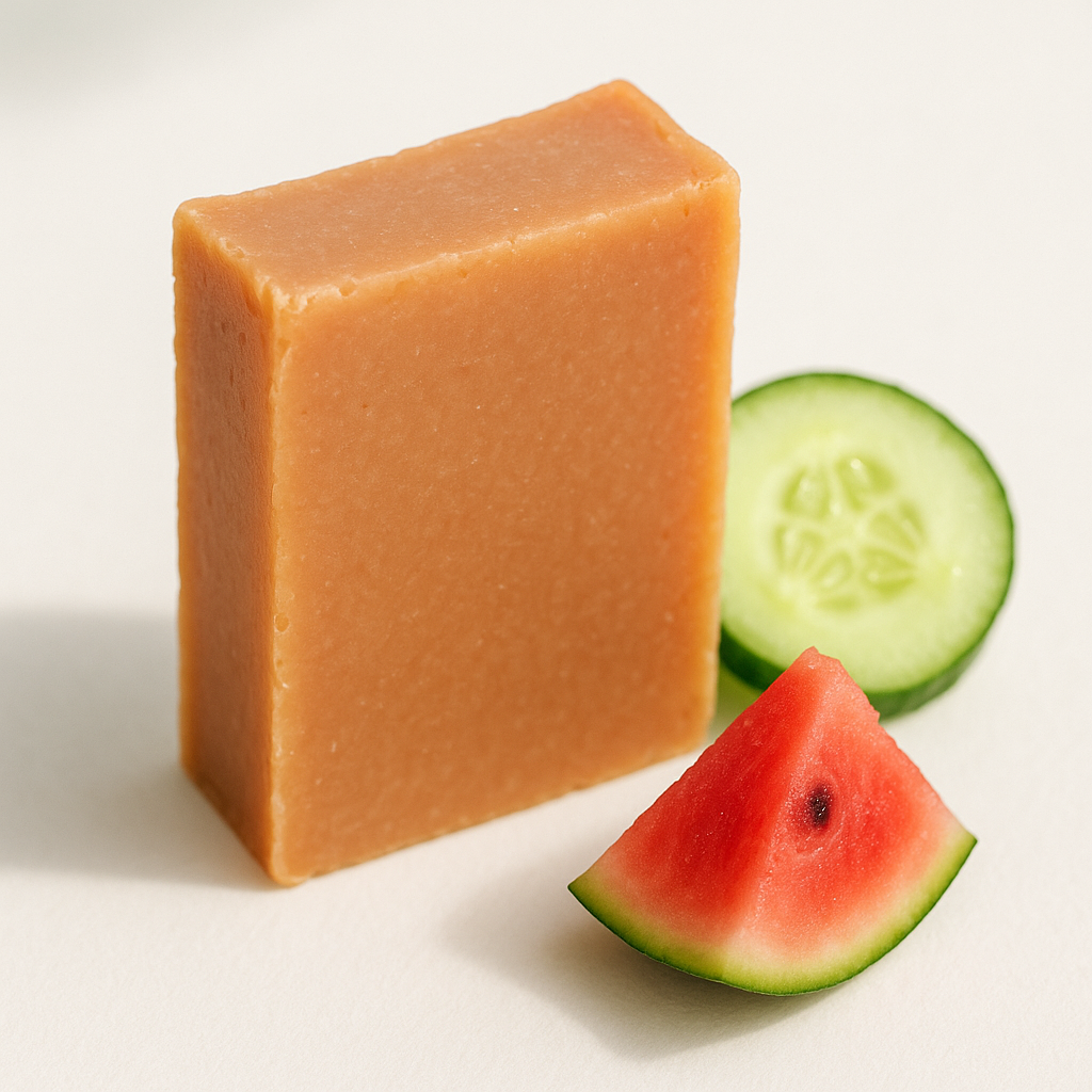 Cucumber Melon & Clay Soap Bar Em'z Blendz Soap Co.