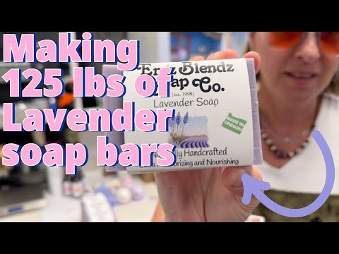 Lavender Soap Bar | Pure & Calming Em'z Blendz Soap Co.