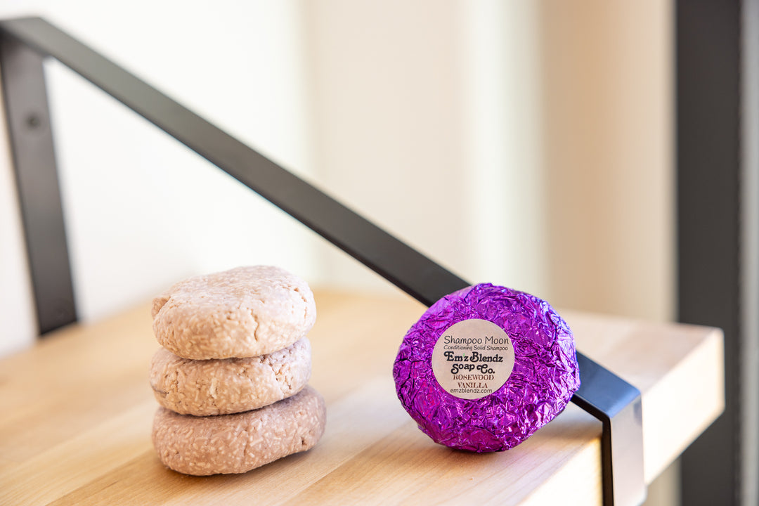 Rosewood Vanilla | Shampoo Moon™️ Em'z Blendz Soap Co.