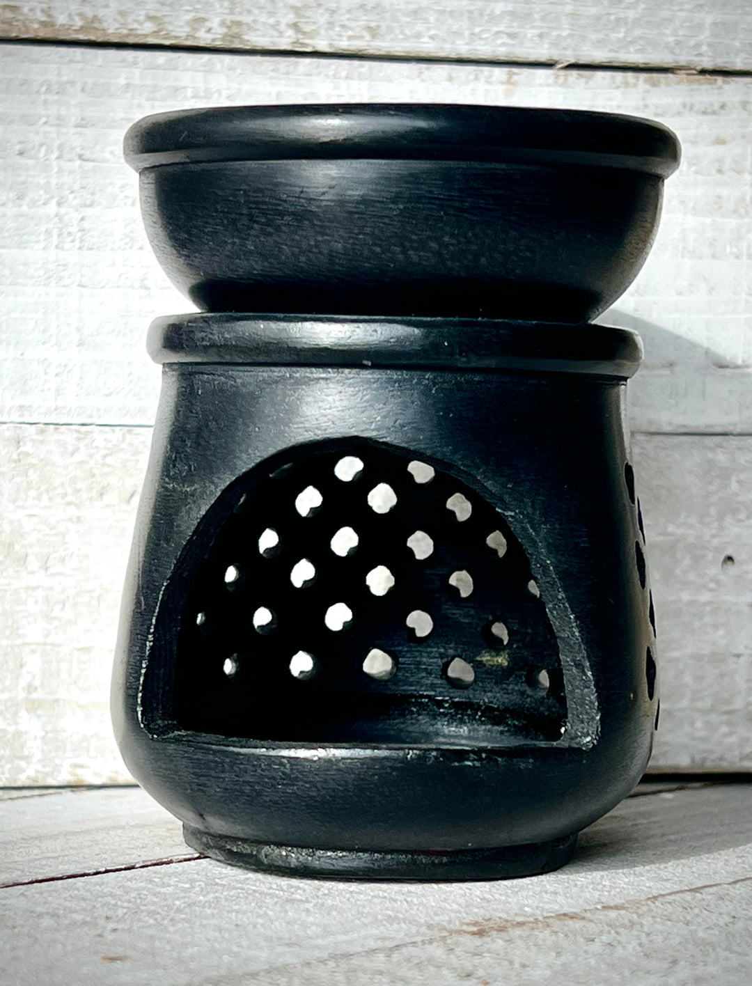 Soapstone Essential Oil Burner Lamp Em'z Blendz Soap Co.