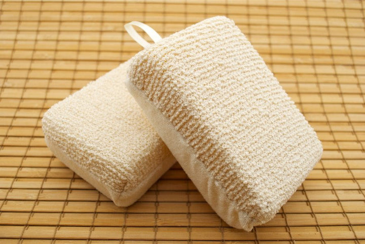 Dual Texture Terry Sponge | Soft and Highly Absorbent Em'z Blendz Soap Co.