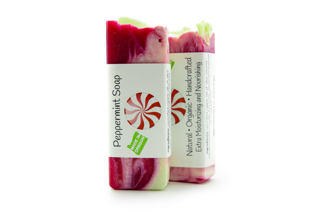 Peppermint Jingle Soap Bar Em'z Blendz Soap Co.
