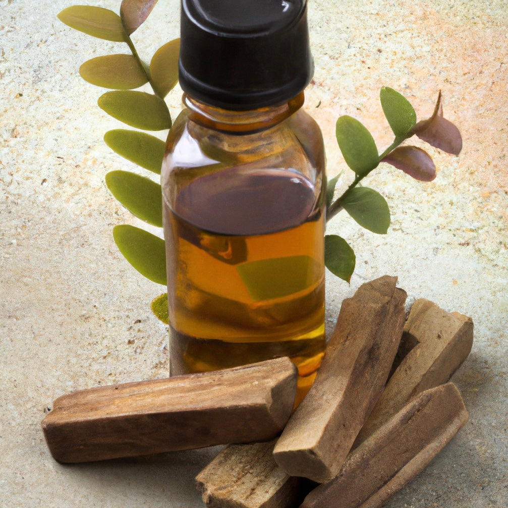 Sandalwood Essential Oil | Natural Aromatherapy & Skin Care    Em'z Blendz Soap Co.