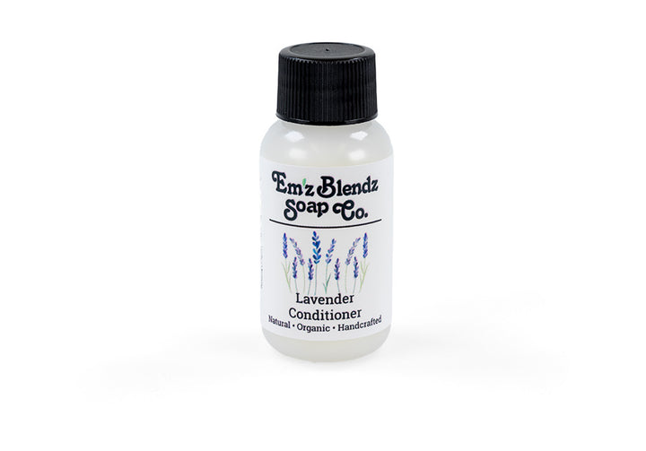 Guest Travel-size Conditioner Relaxing Herbal Lavender 100 Stock Wrapped Em'z Blendz Soap Co.