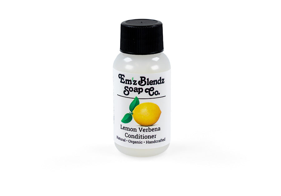 Guest Travel-size Conditioner Refreshing Lemon Verbena 100 Stock Wrapped Em'z Blendz Soap Co.
