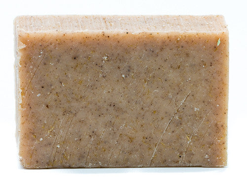 Ginger Peach Loofah Soap Bar Em'z Blendz Soap Co.