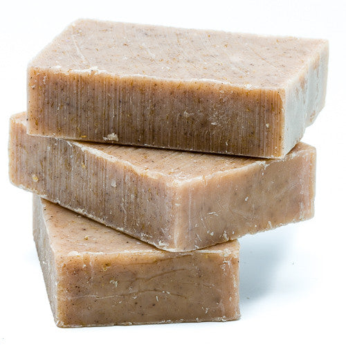 Ginger Peach Loofah Soap Bar Em'z Blendz Soap Co.