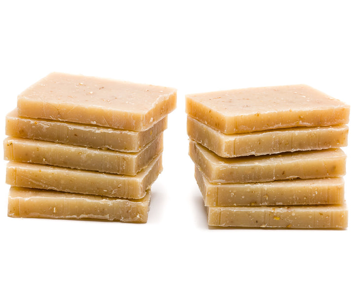 Guest Soap Bars β Mini Amenities Oatmeal Milk & Honey No Labels 100 Em'z Blendz Soap Co.