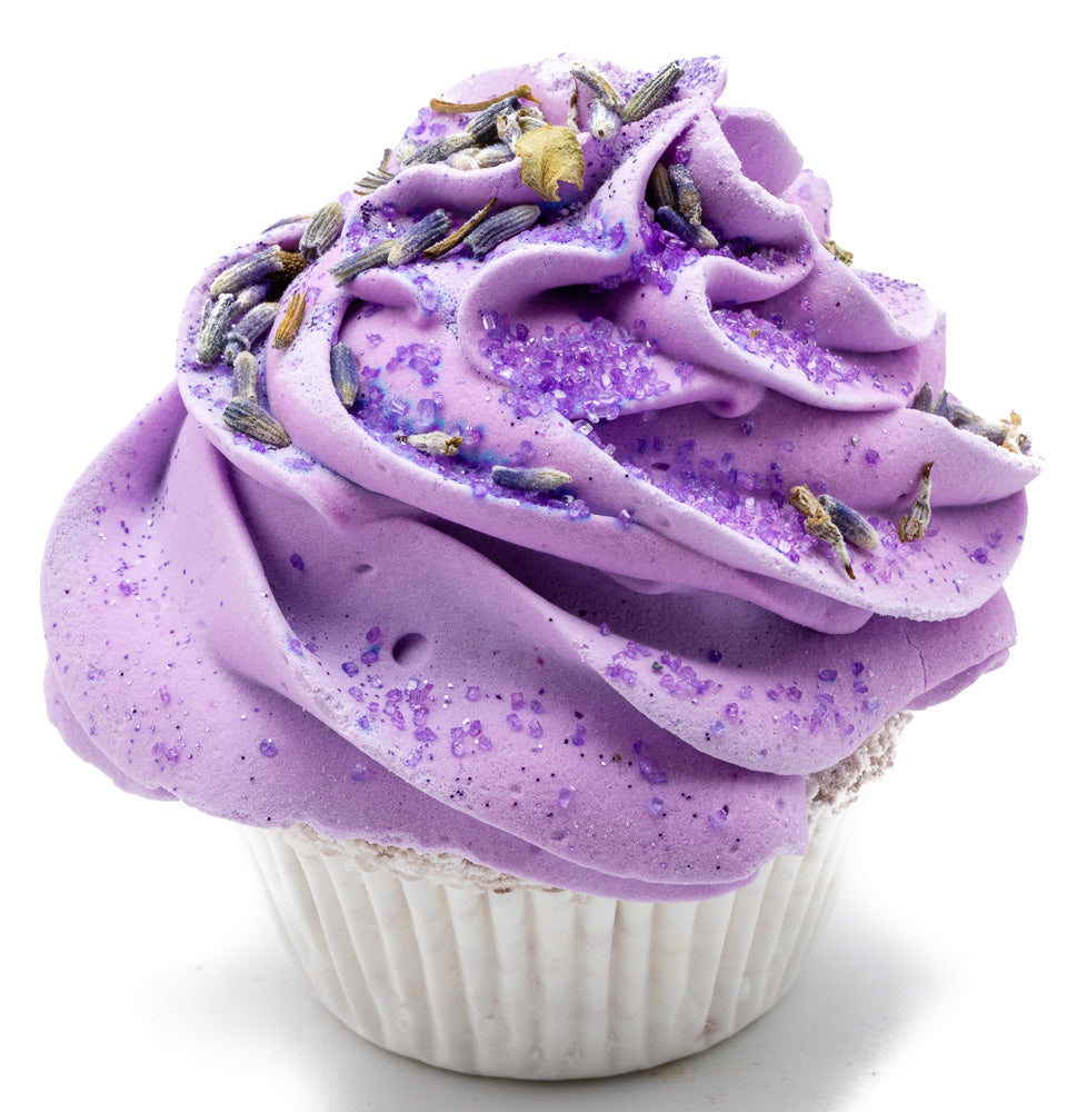 Oregon Lavender & Vanilla Bean | Foaming Tub Cake Em'z Blendz Soap Co.