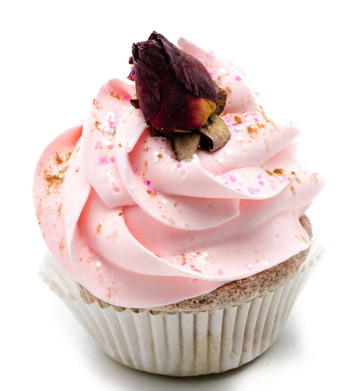 Chocolate Velvet Rose| Foaming Tub Cake    Em'z Blendz Soap Co.