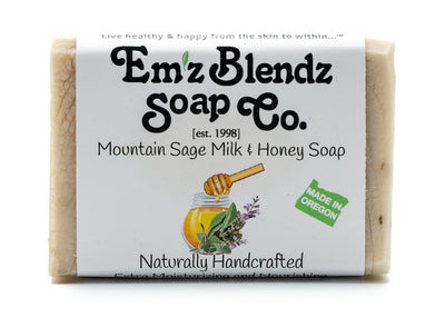 Mountain Sage, Milk & Honey Soap Bar