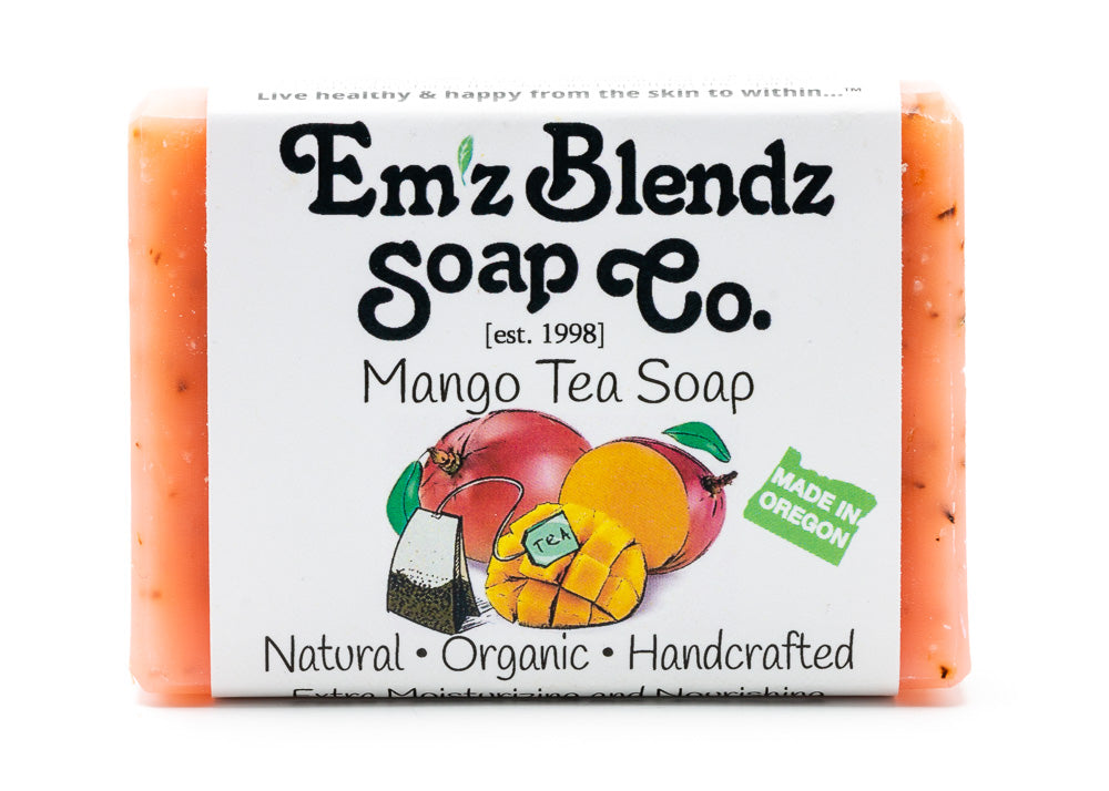 Mango Tea Soap Bar Em'z Blendz Soap Co.