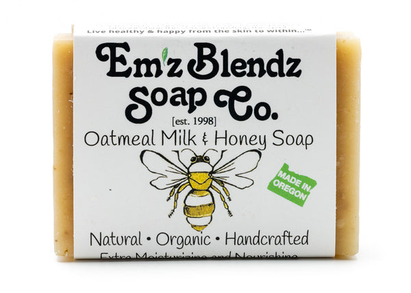 Organic Oatmeal, Milk & Honey Soap