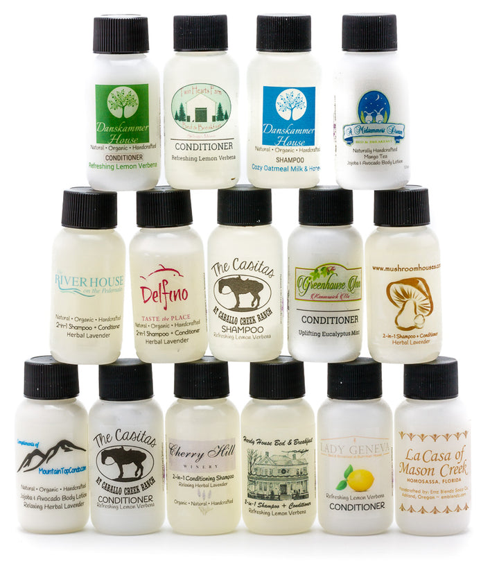 Guest Travel-Size Bath & Shower Gel Em'z Blendz Soap Co.