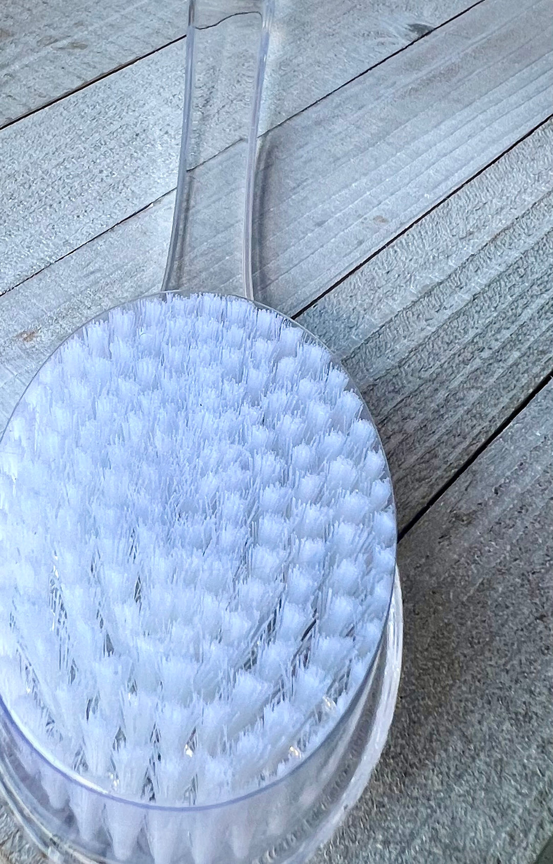 Nylon Bath Brush | Long-Lasting Exfoliation Em'z Blendz Soap Co.