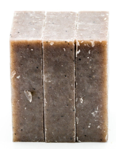Sandalwood Scrub Soap Bar Em'z Blendz Soap Co.
