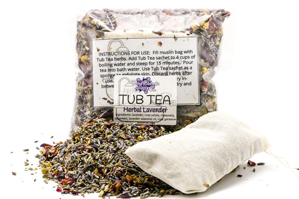 Herbal Lavender Tub Tea Em'z Blendz Soap Co.