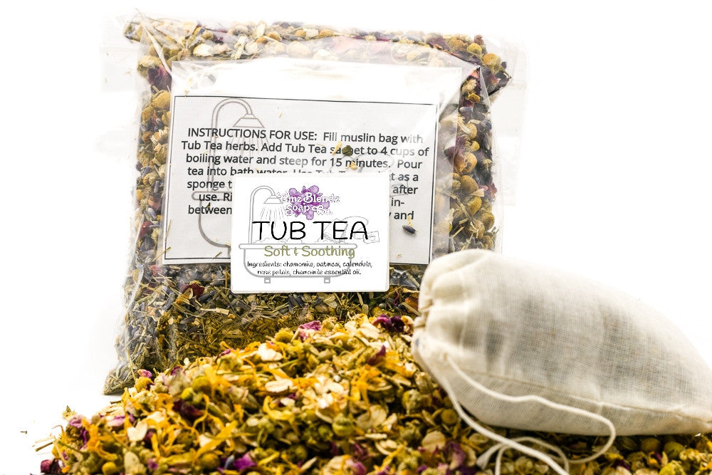 Soft and Soothing  | Herbal Tub Tea    Em'z Blendz Soap Co.