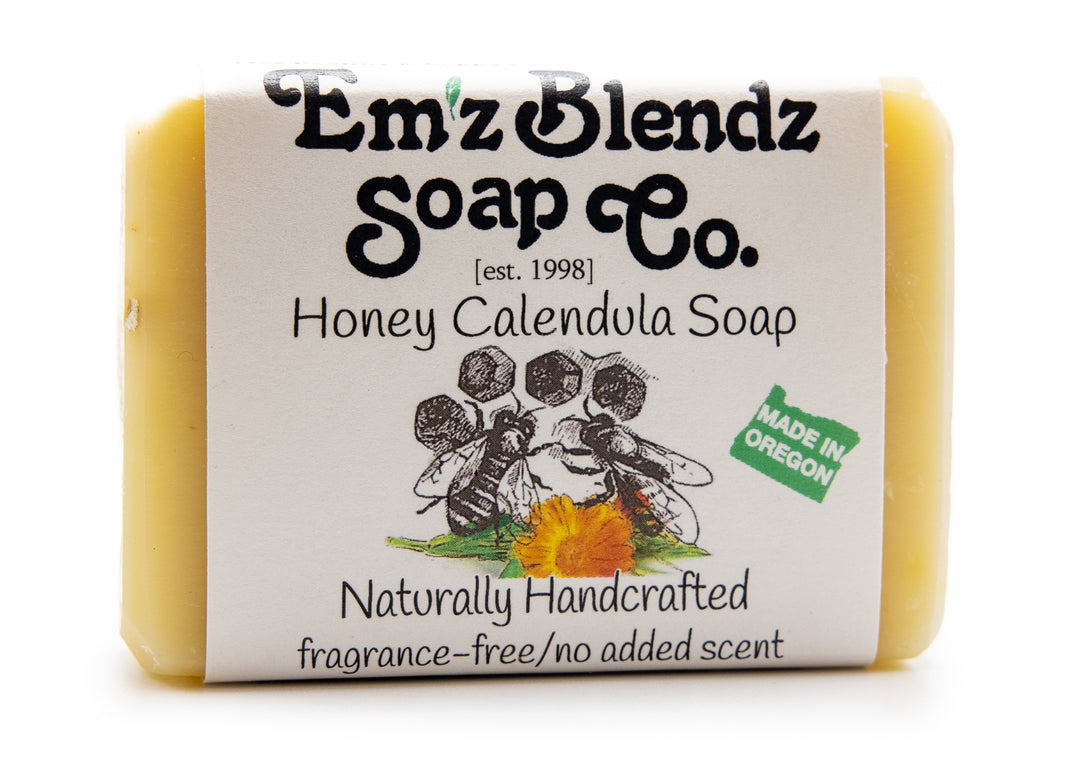 Honey Calendula Soap Bar Em'z Blendz Soap Co.