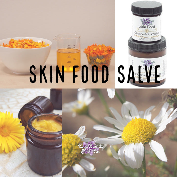 Skin Food Remedy | Chamomile Calendula Em'z Blendz Soap Co.
