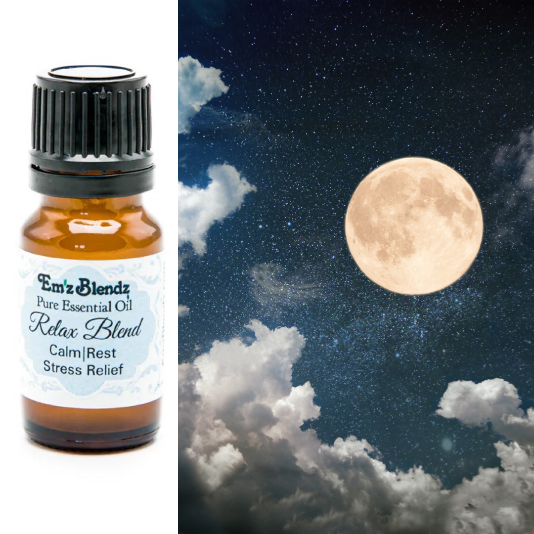 Relax Essential Oil Blend Em'z Blendz Soap Co.