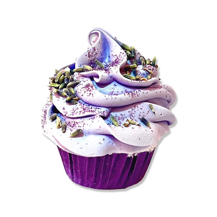 Oregon Lavender & Vanilla Bean | Foaming Tub Cake Em'z Blendz Soap Co.