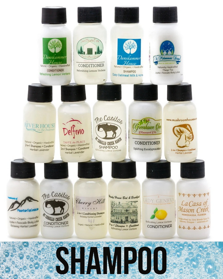Guest Travel-Size Bath & Shower Gel Em'z Blendz Soap Co.