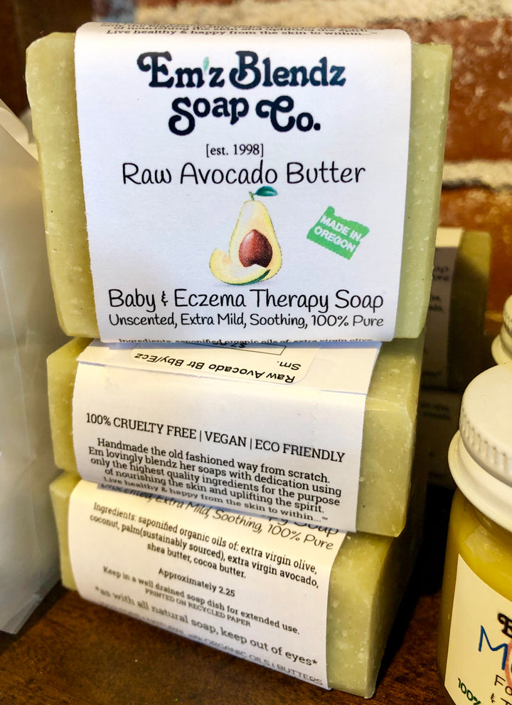 Avocado Butter Soap Bar Em'z Blendz Soap Co.