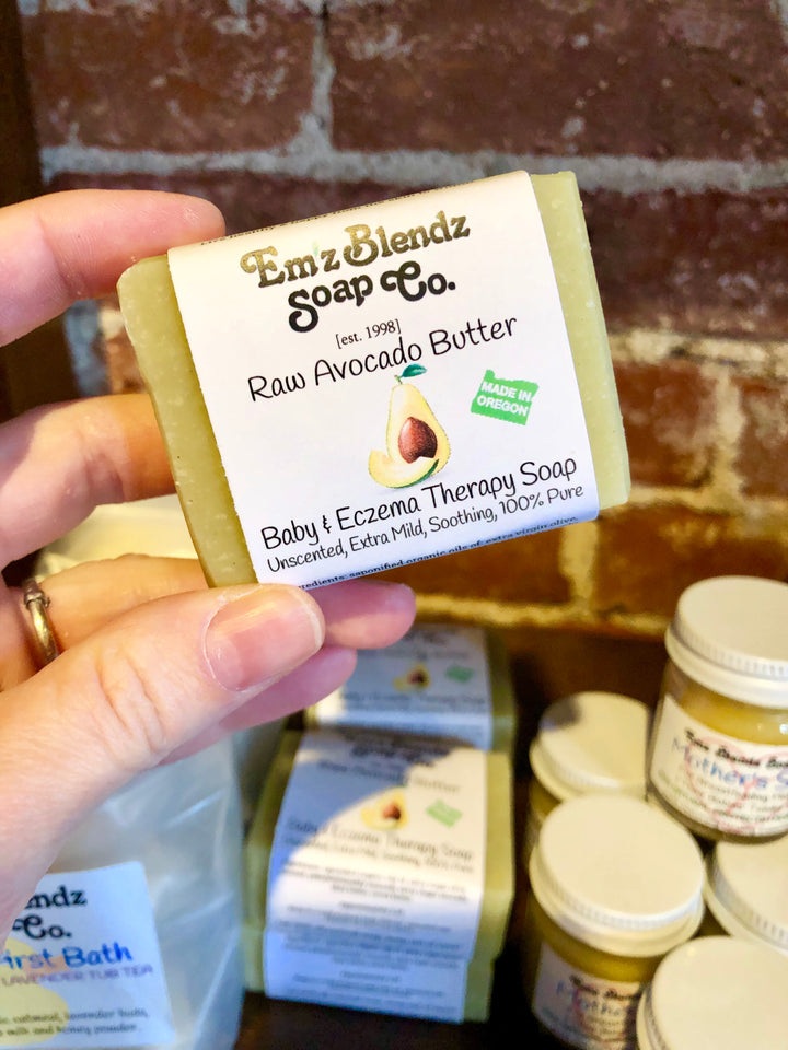 Avocado Butter Soap Bar Em'z Blendz Soap Co.