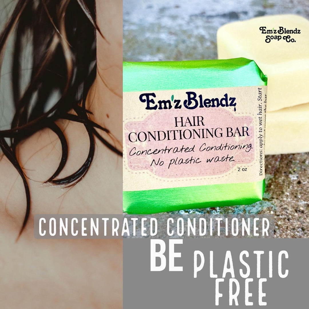Hair Conditioning Bar Em'z Blendz Soap Co.