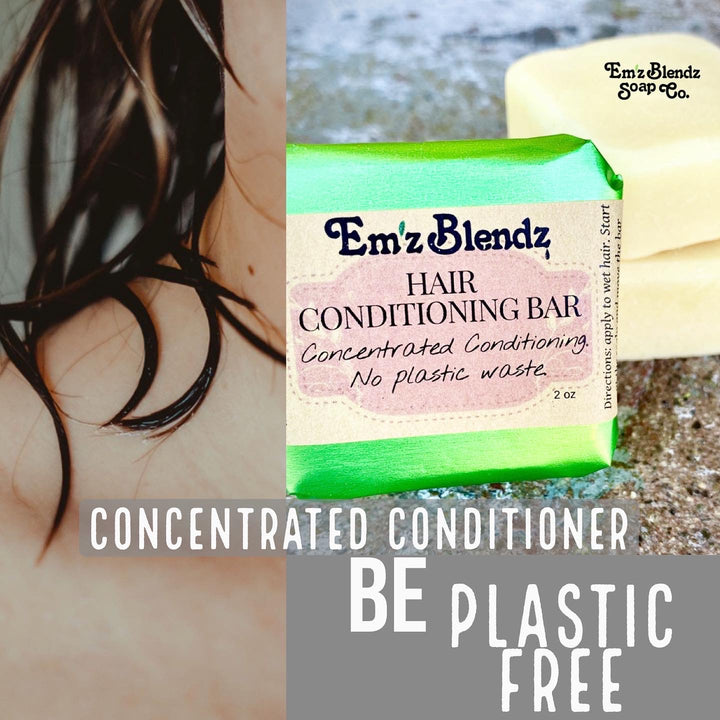 Hair Conditioning Bar Em'z Blendz Soap Co.