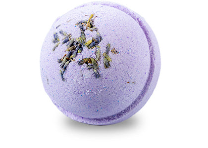 Relaxing Lavender Foaming Tub Truffle Em'z Blendz Soap Co.