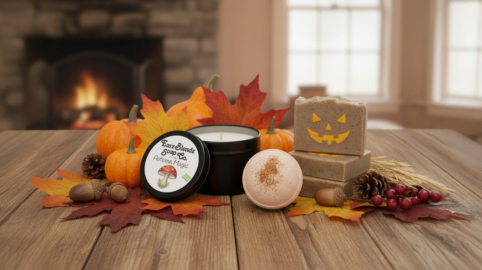 Autumn Collection: Soaps, Candles & Tub Truffles