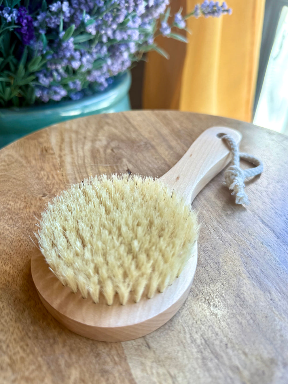 Natural Body Brush | Ultimate Dry and Wet Brushing and Exfoliation Em'z Blendz Soap Co.